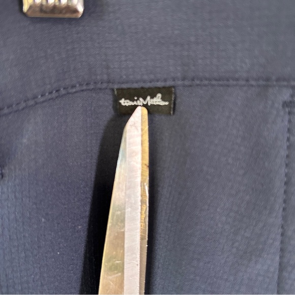 Travis Matthew Men's Size 34 Golf Pants Navy lightweight performance office READ - Picture 4 of 10